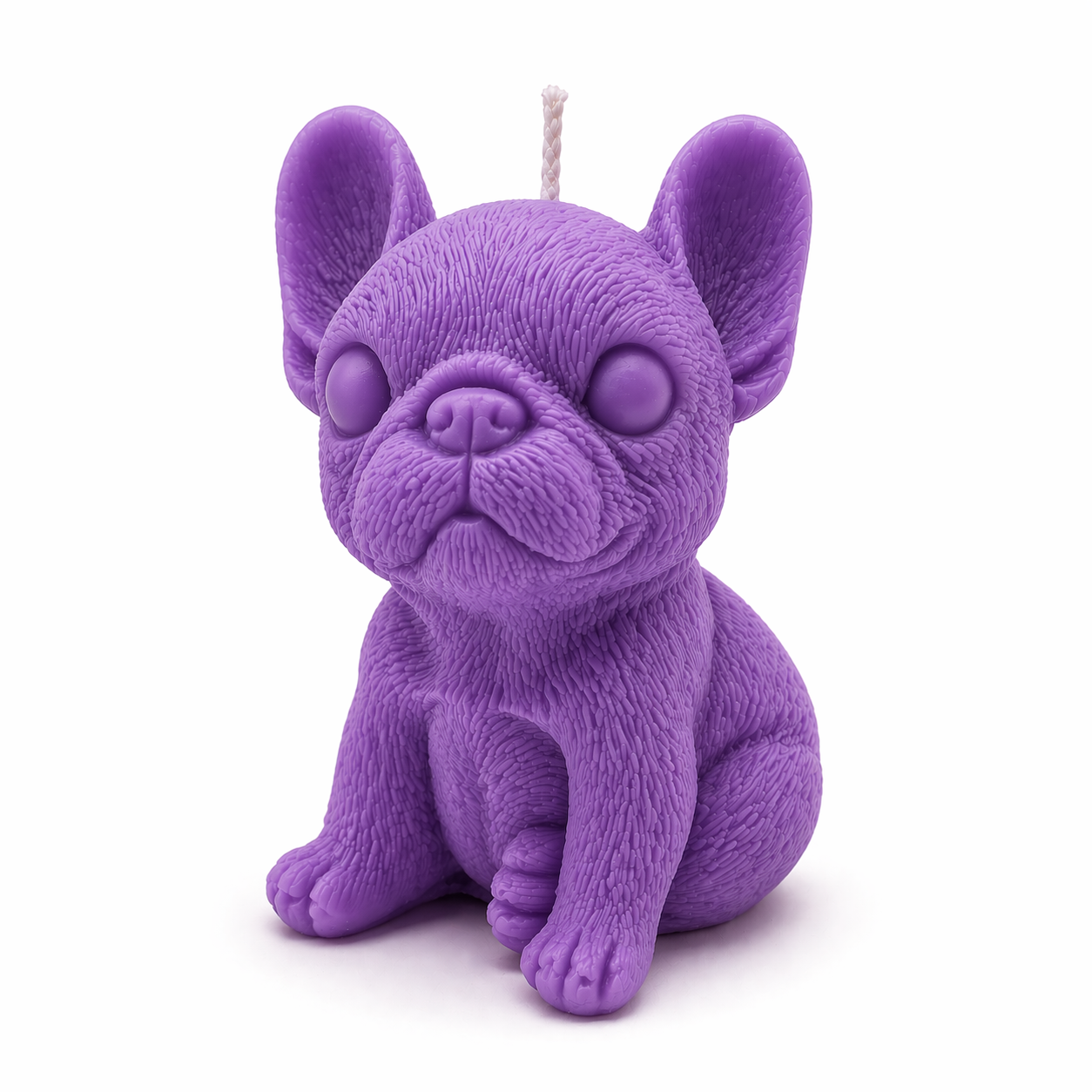Pawfect Pug Scented Candle 6cm (Purple)
