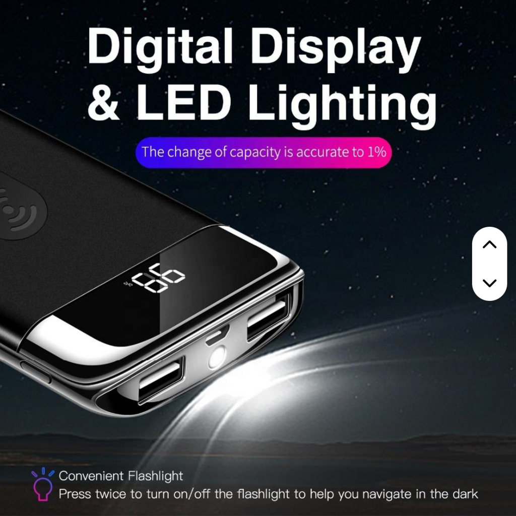Wireless Charger Power Bank - 8000MAH