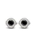 Noble Stone Cufflinks (Black)