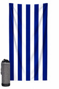 Blue & White Striped Beach Towel - Beach Towel | Asena Boutique Qatar