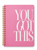 Pink Spiral Notebook - School Stationery | Asena Boutique Qatar