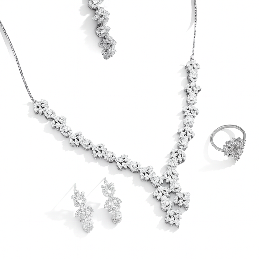 Garden Bridal Jewelry Set