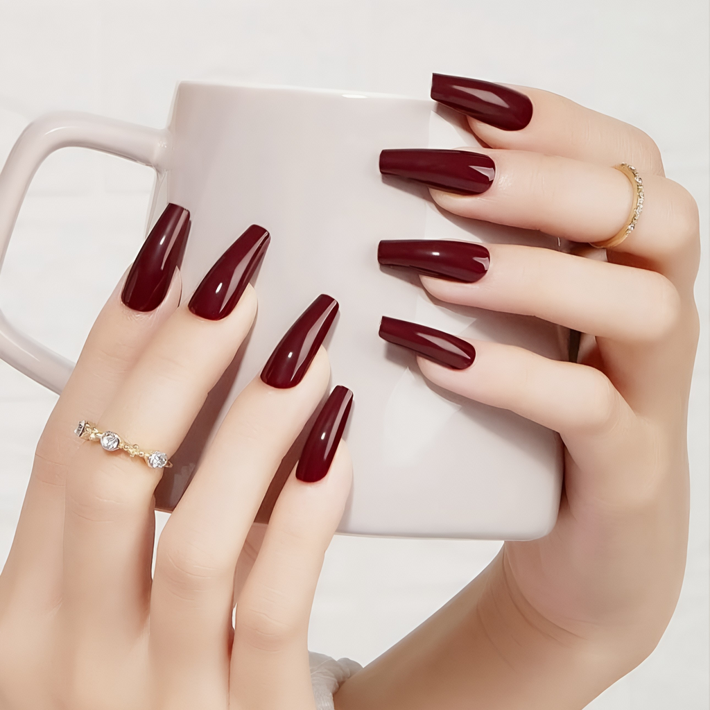 Velvet Rouge Press-on Nails