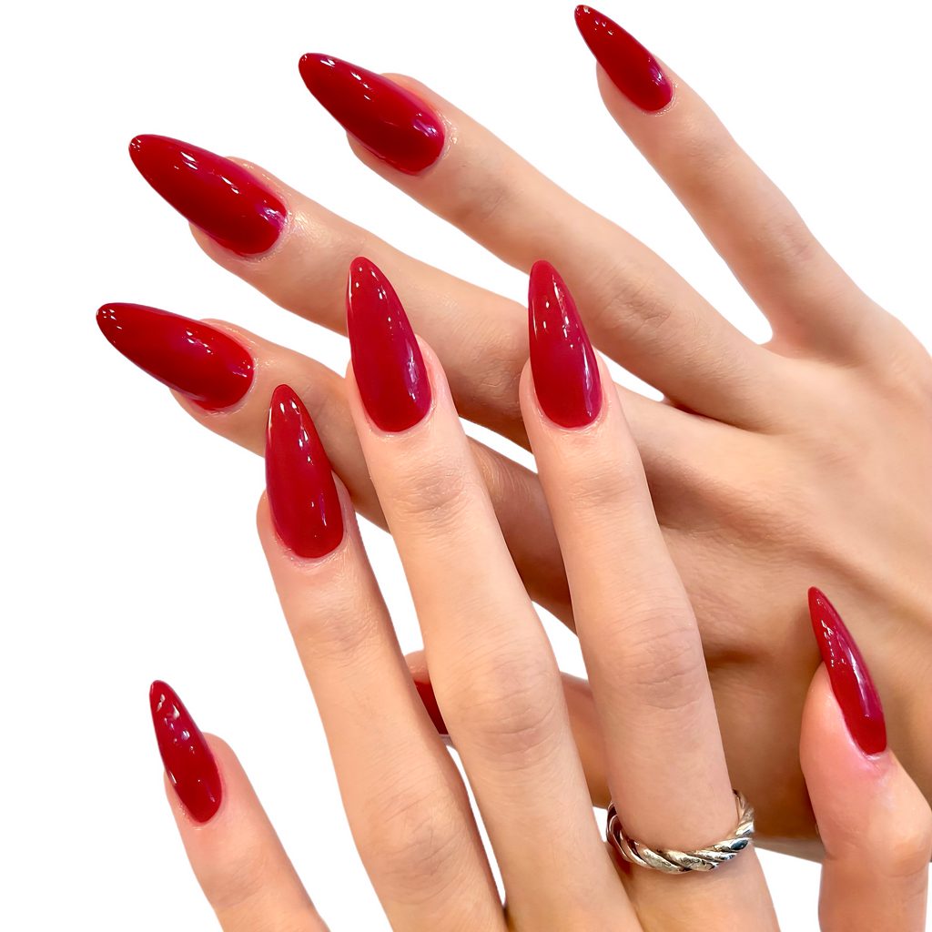 Ruby Press-on Nails