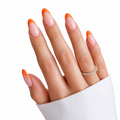 Candy Tips Press-on Nails (Orange