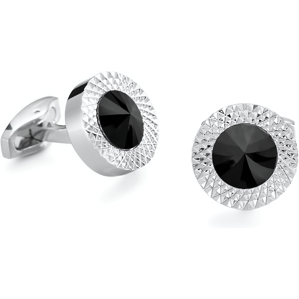Elegance Black Cufflinks