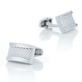 Silver Mesh Cufflinks - Cufflinks | Asena Boutique Qatar