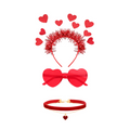 Heart Accessories Set