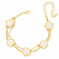 White Cleef Bracelet