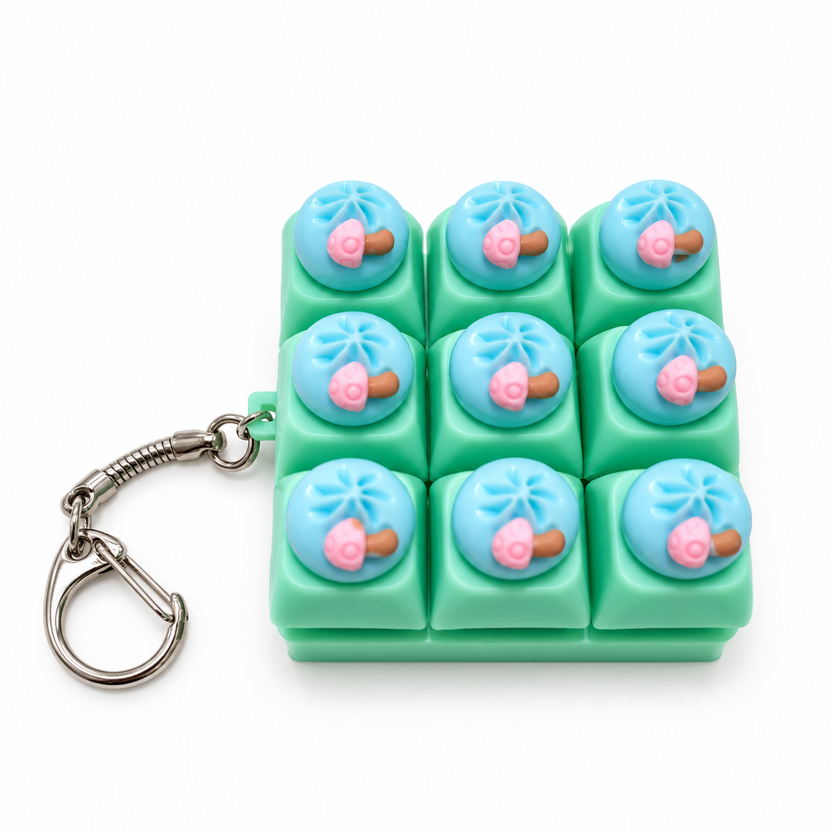 Flower Clicker Keychain - Keychain | Asena Boutique Qatar