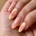 Peach Summer Press-on Nails