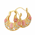 Floral Charm Earrings