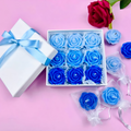 Blue Rose Candle Gift Box