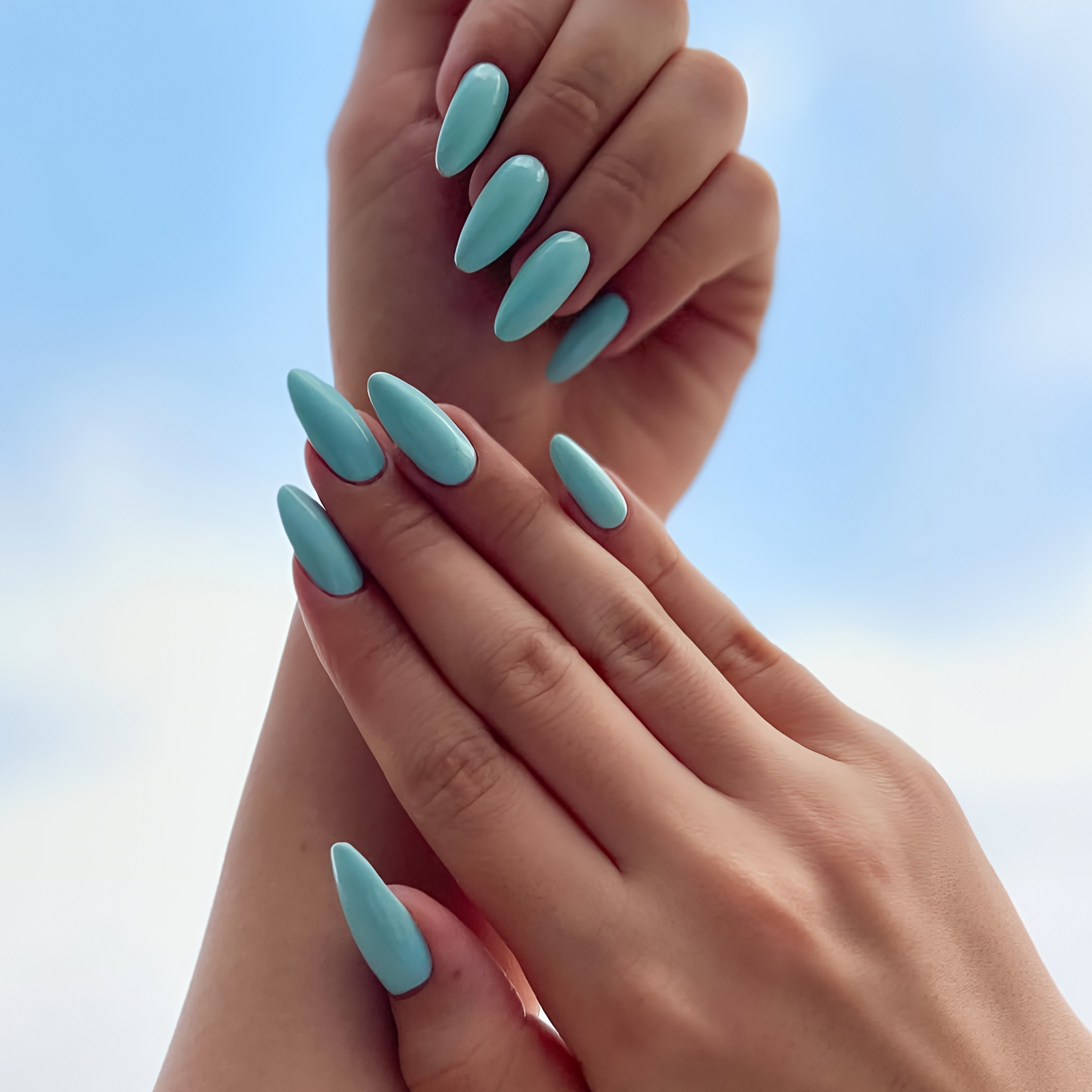Turquoise Dream Nails
