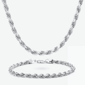 Silver Twist Set