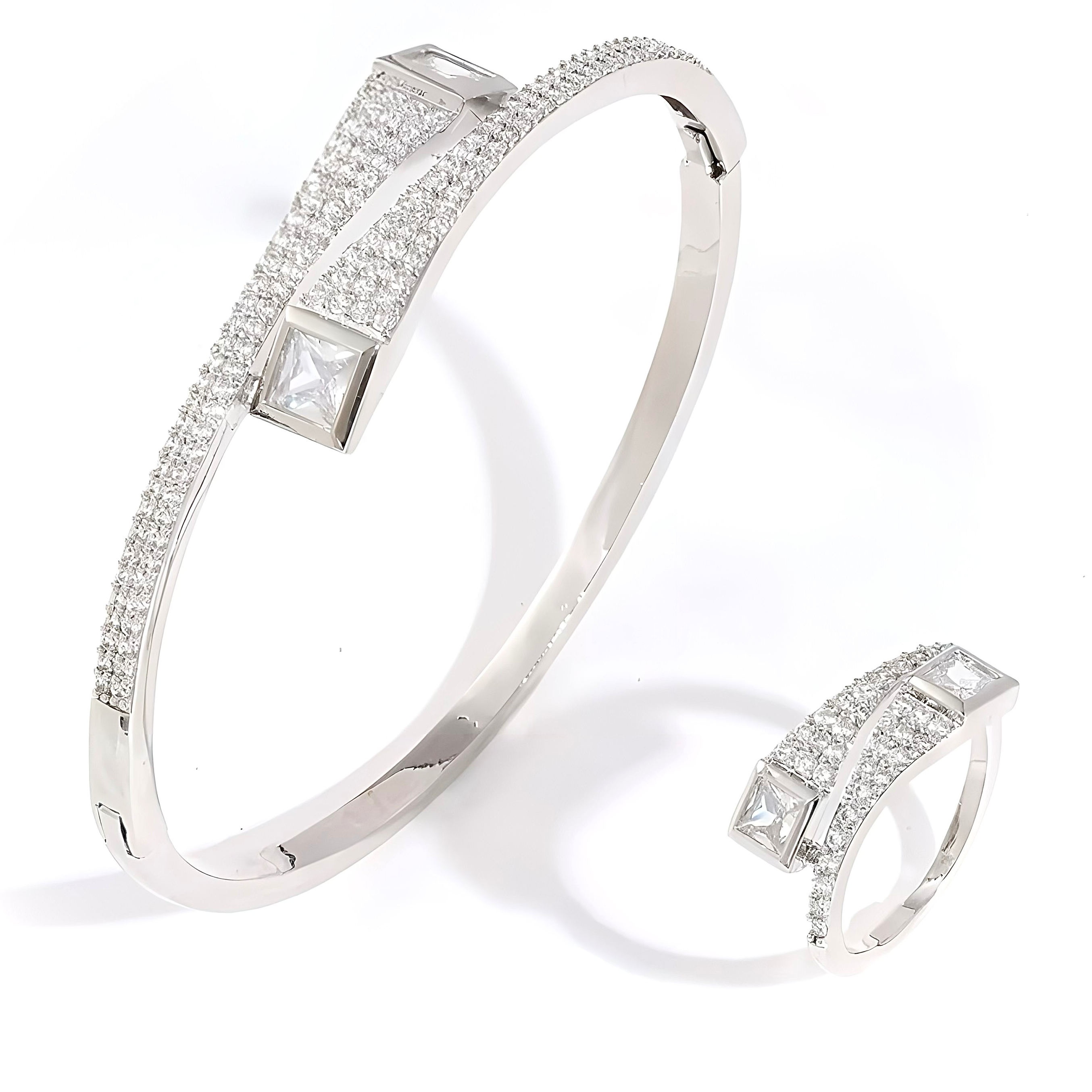 Crystal Edge Jewelry Set