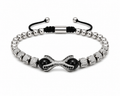 Silver Knot Bracelet - Men's Bracelet | Asena Boutique Qatar