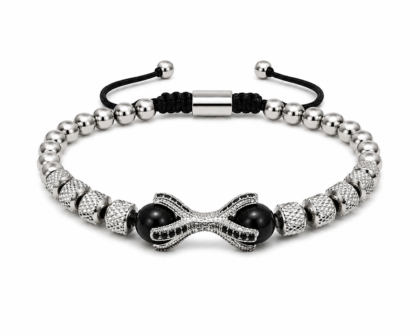 Silver Knot Bracelet - Men's Bracelet | Asena Boutique Qatar