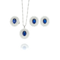 Royal Sapphire Jewelry Set