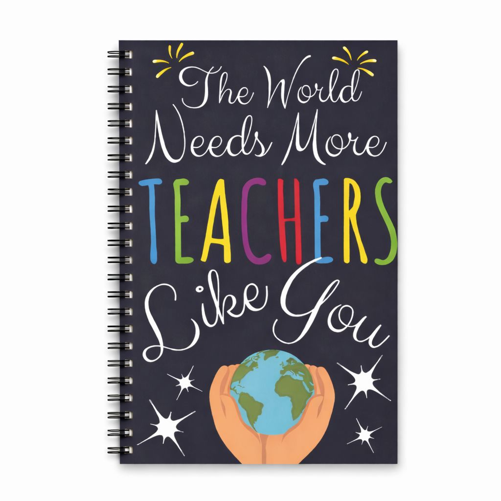 Teacher Quote Spiral Notebook