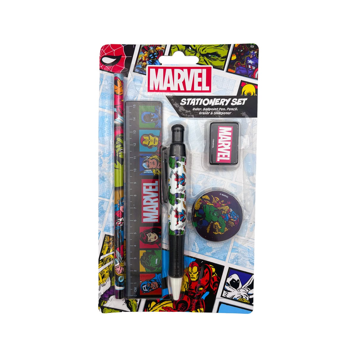 Marvel Stationery Set - School Stationery | Asena Boutique Qatar