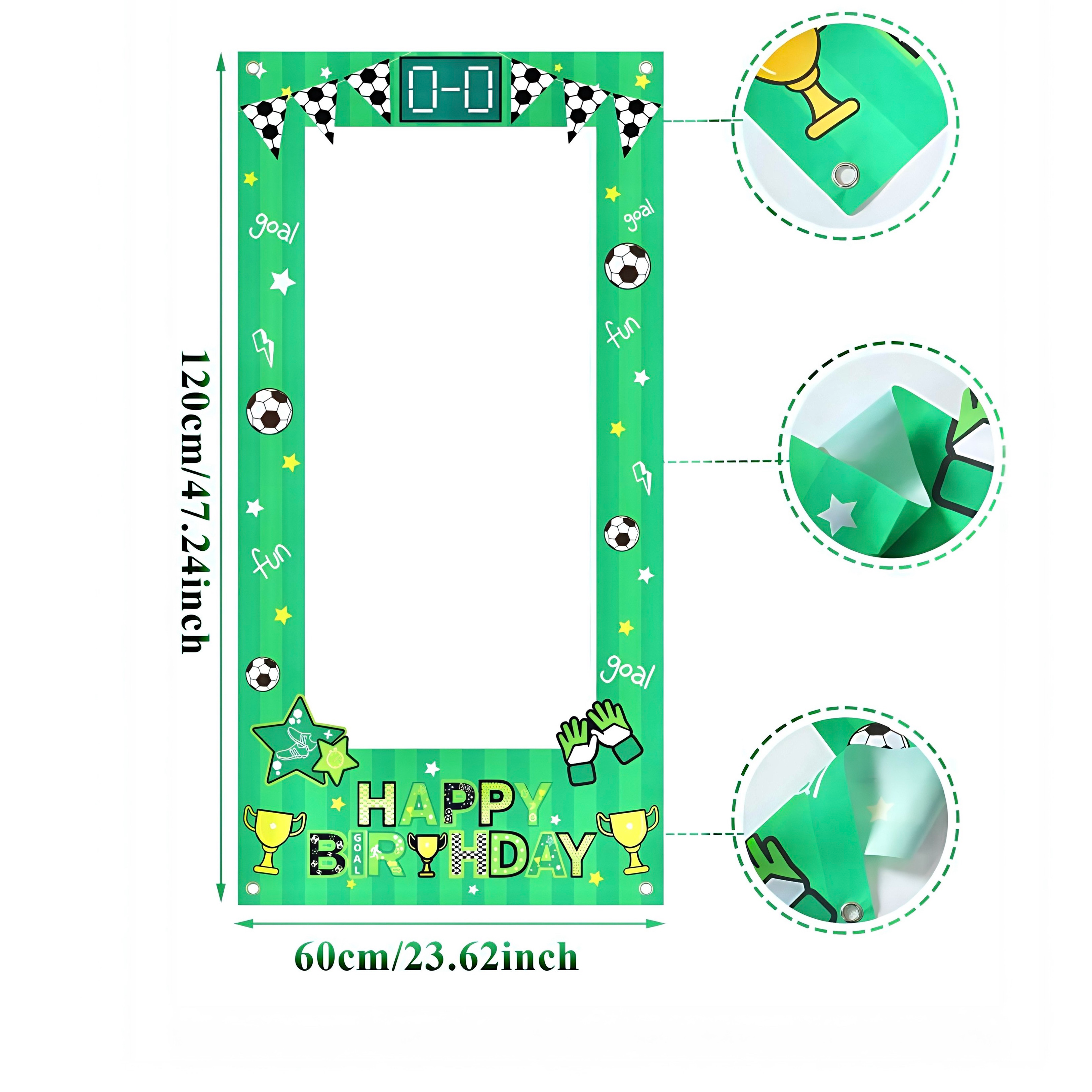 Soccer Birthday Photo Frame