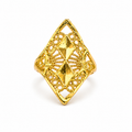 Geometric Filigree Ring - Women's Ring | Asena Boutique Qatar