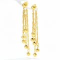 Golden Cascade Earrings - Women's Earrings | Asena Boutique Qatar
