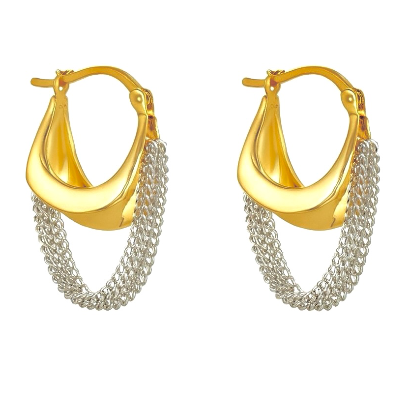 Golden Weave Earrings