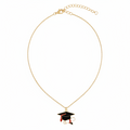 Graduation Cap Pendant Necklace - Graduation Gift | Asena Boutique Qatar