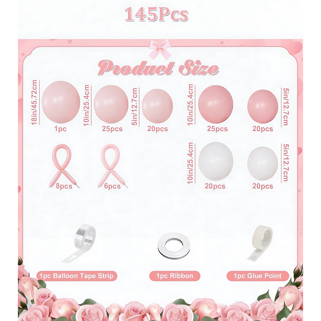 Pink Dream Balloon Set