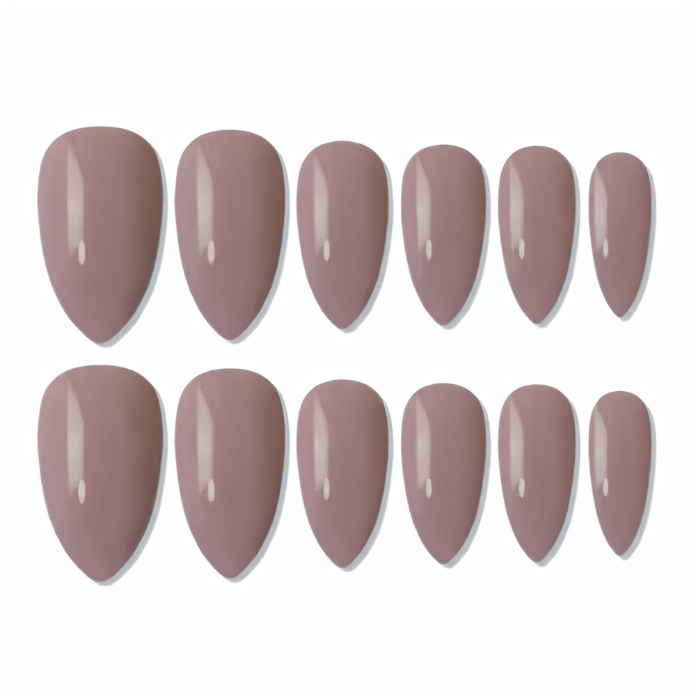 Mocha Elegant Press-on Nails