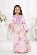 Girls Floral Kaftan Dress (4-5 y)