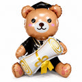 Graduation Bear Foil Balloon with Diploma