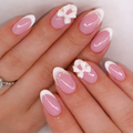 Rosé Bow Nails