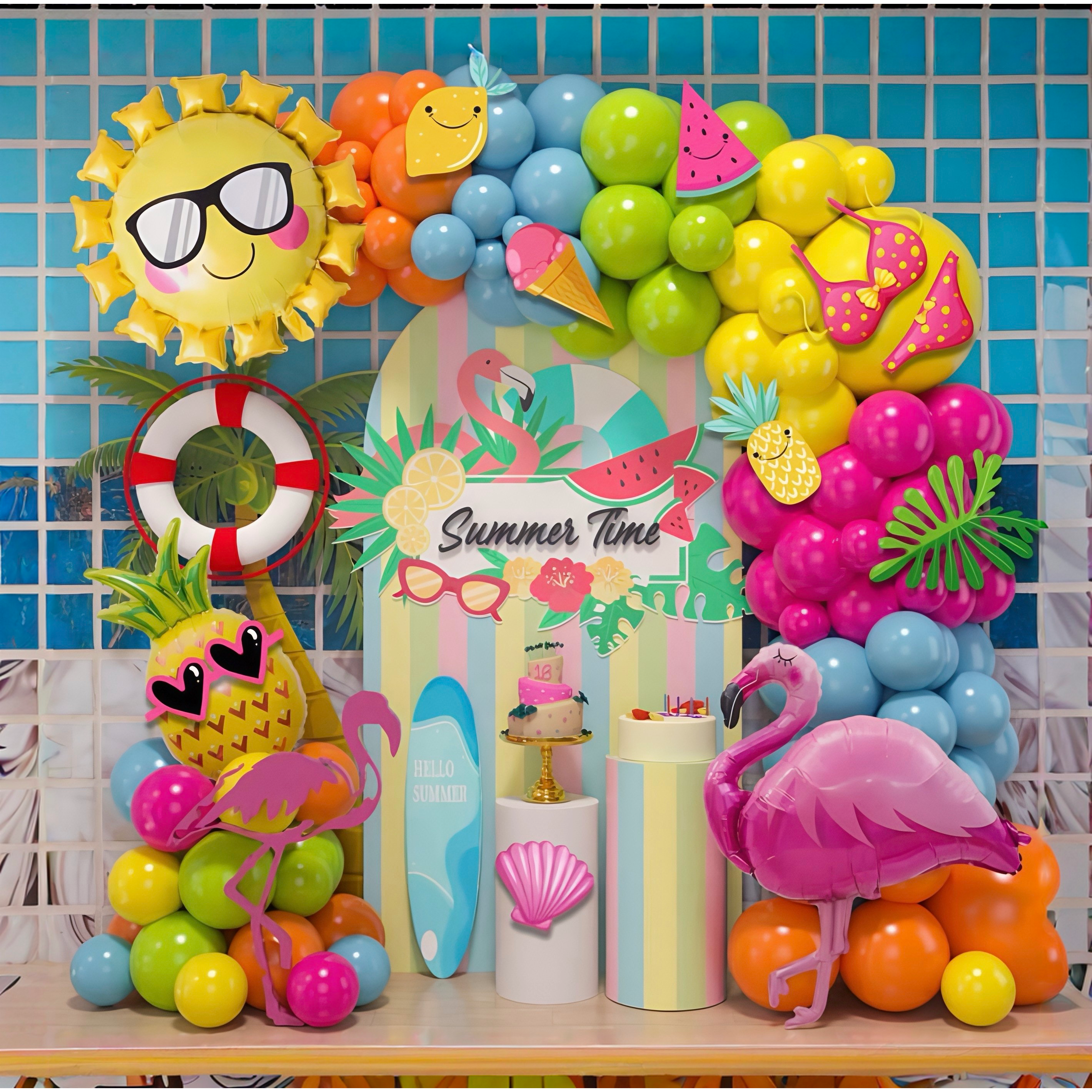 Summer Splash Balloon Set