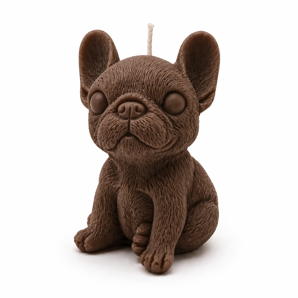 Pawfect Pug Scented Candle 6cm (Brown)