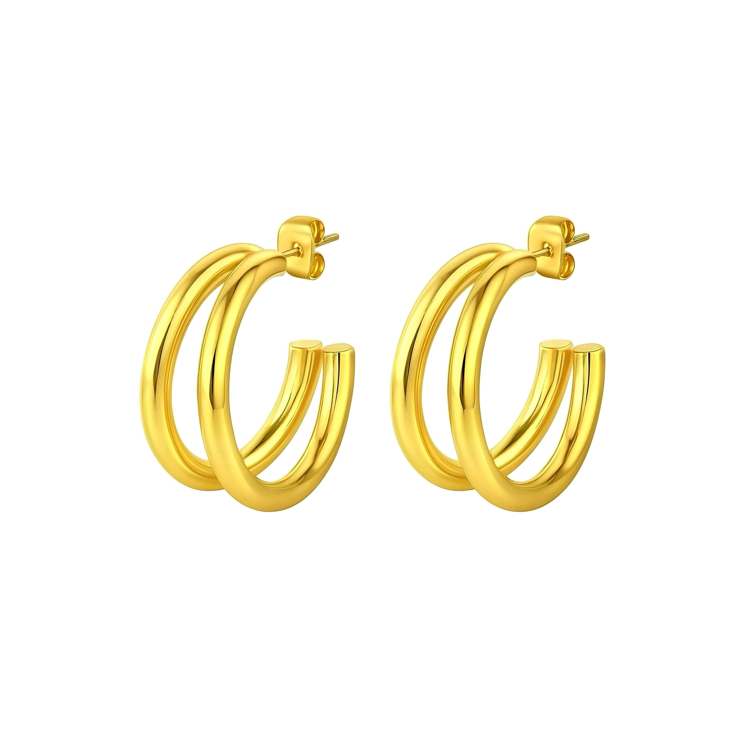 Bold Twist Earrings