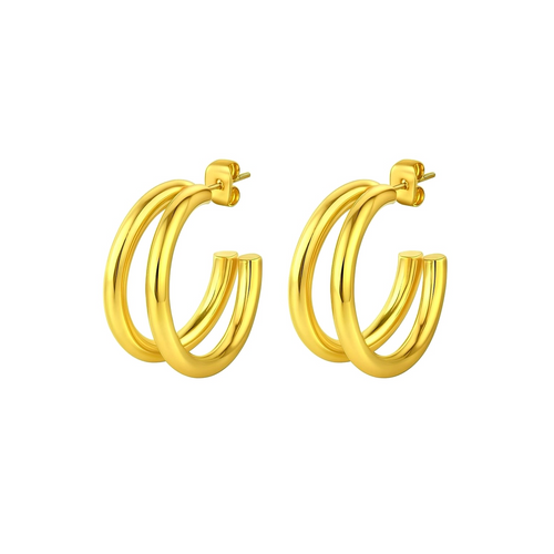 Bold Twist Earrings