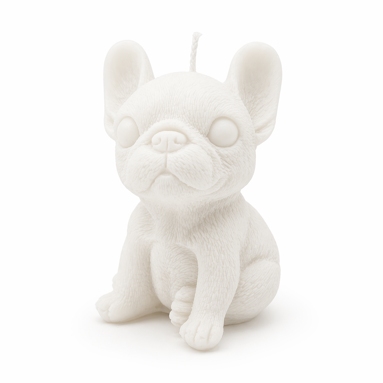 Pawfect Pug Scented Candle 6cm (White)
