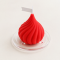 Whimsical Swirl Scented Candles 6 cm (Red)