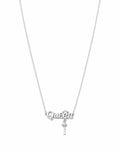 Queen Letter Pendant Necklace - Women's Necklace | Asena Boutique Qatar