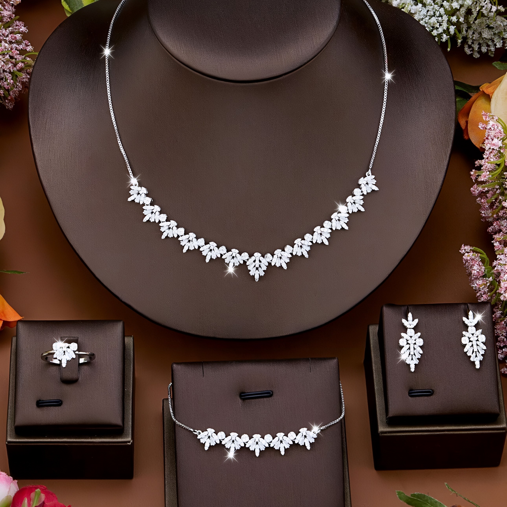 Petal Radiance Jewelry Set