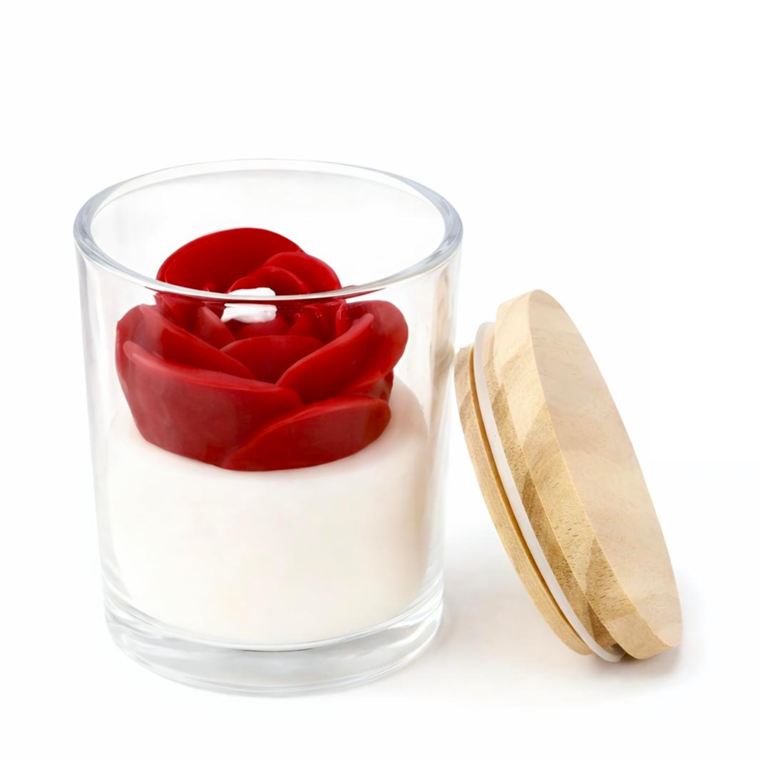 Rose Bloom Scented Candle