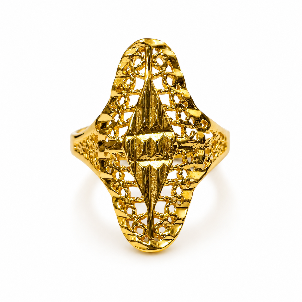 Classic Filigree Ring - Women's Ring | Asena Boutique Qatar