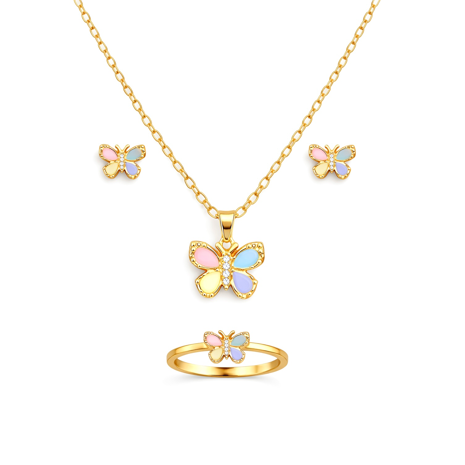 Pastel Butterfly Set