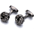 Knot Cufflinks (Silver)