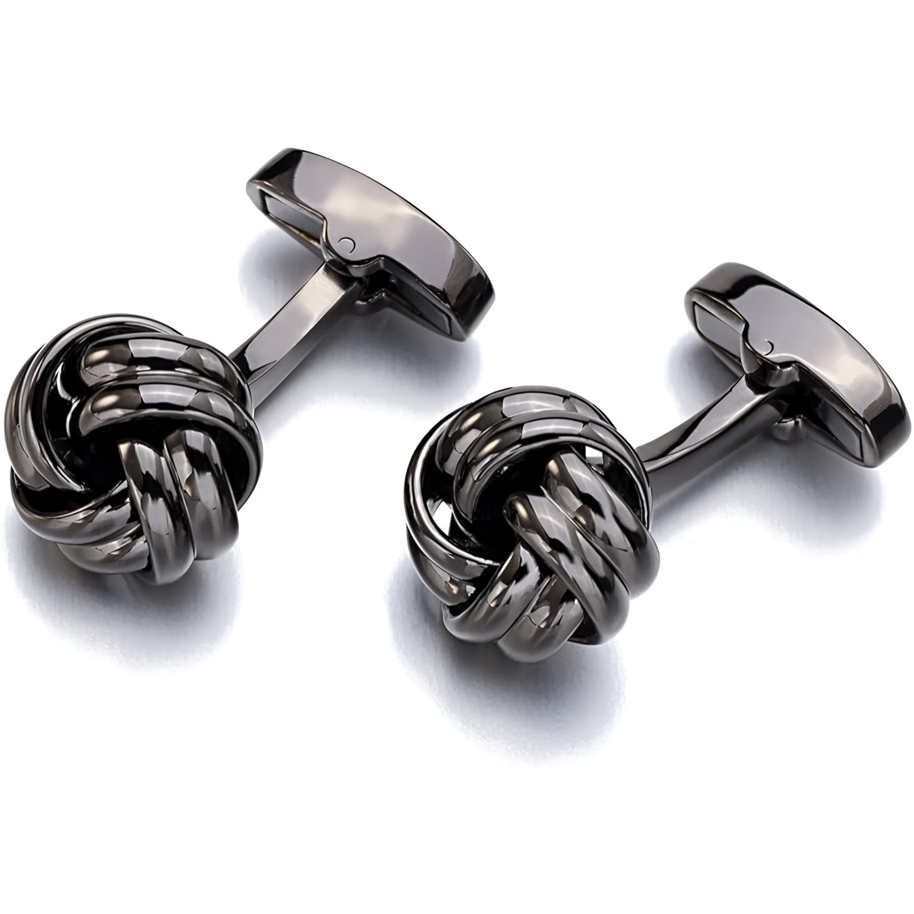 Knot Cufflinks (Silver)