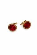 Ruby Luxe Cufflinks - Cufflinks | Asena Boutique Qatar