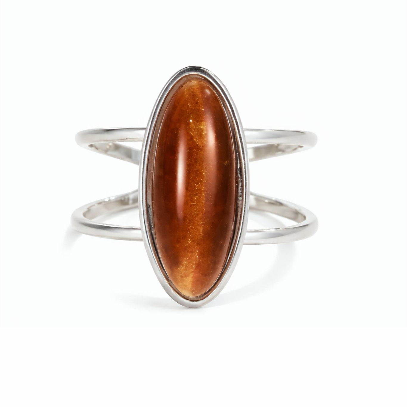 Moonlight Opal Silver Ring